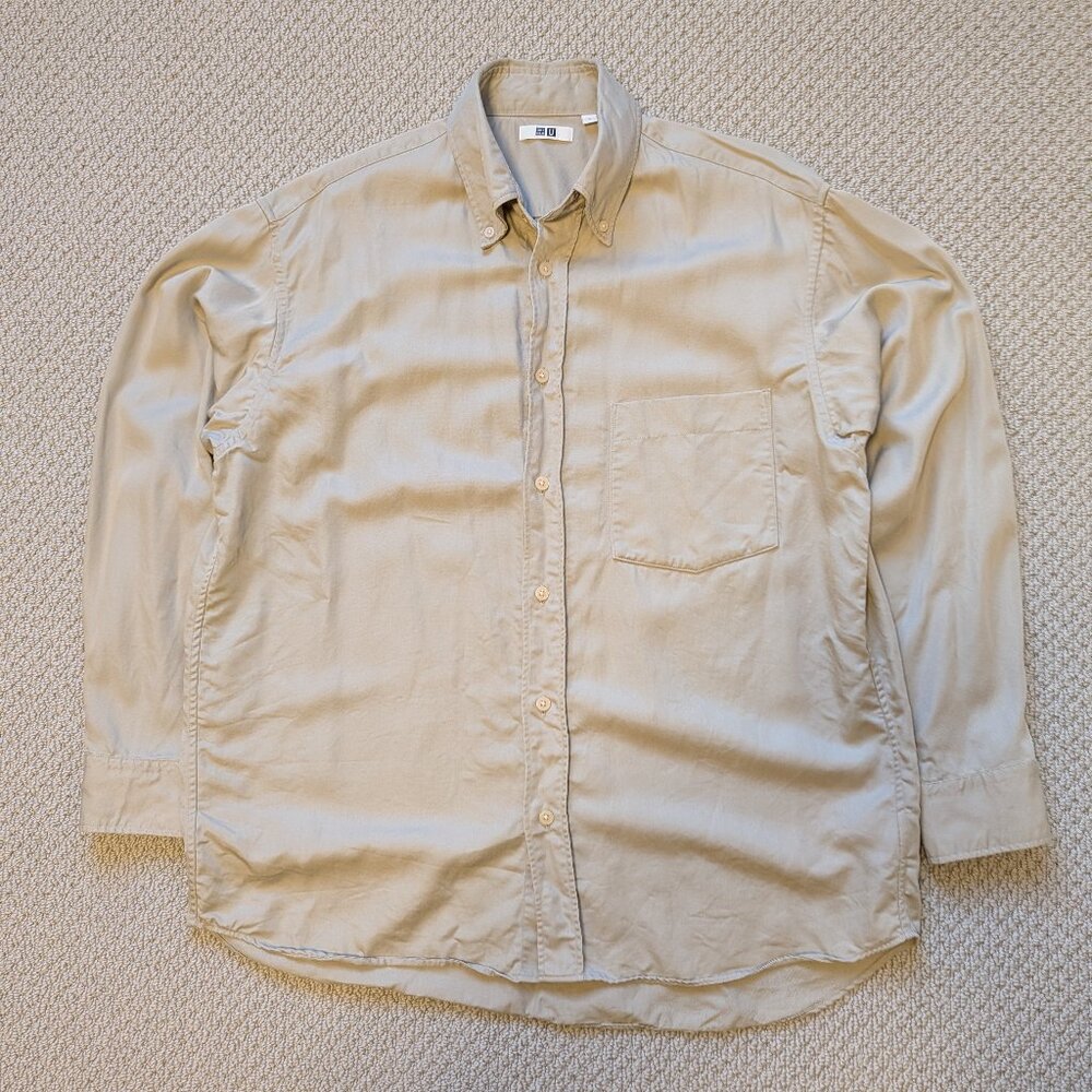 Uniqlo U Drape Shirt Medium